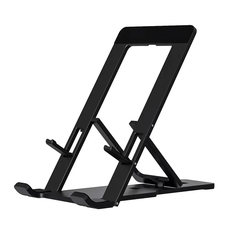 Compro™ Folding Adjustable Mobile Stand + Tablet/Phone Holder