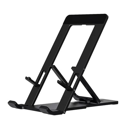 Compro™ Folding Adjustable Mobile Stand + Tablet/Phone Holder
