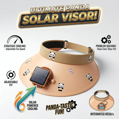 Adjustable Solar Fan Hat Cap