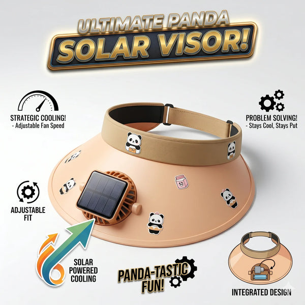 Adjustable Solar Fan Hat Cap