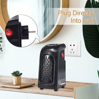 Portable Electric Room Heater – Compact Plug-In Winter Heater