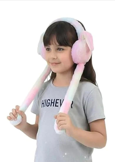 Cute Bunny Earmuffs for Kids – Super Soft & Warm Winter Ear Protection