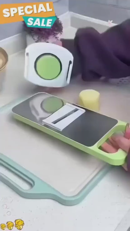 5 in 1 Stainless Steel Multifunctional Vegetable Slicer Cutter