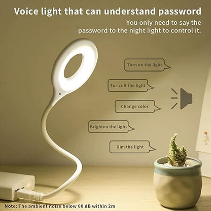 USB Voice Control Reading Lamp